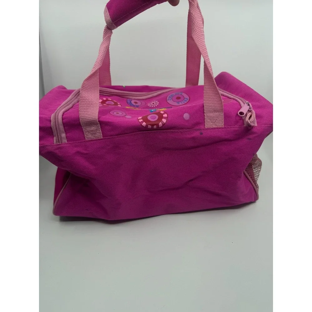 Vintage 2008 Dora The Explorer Mini Duffel Bag Pink Nick Jr Y2k Kids